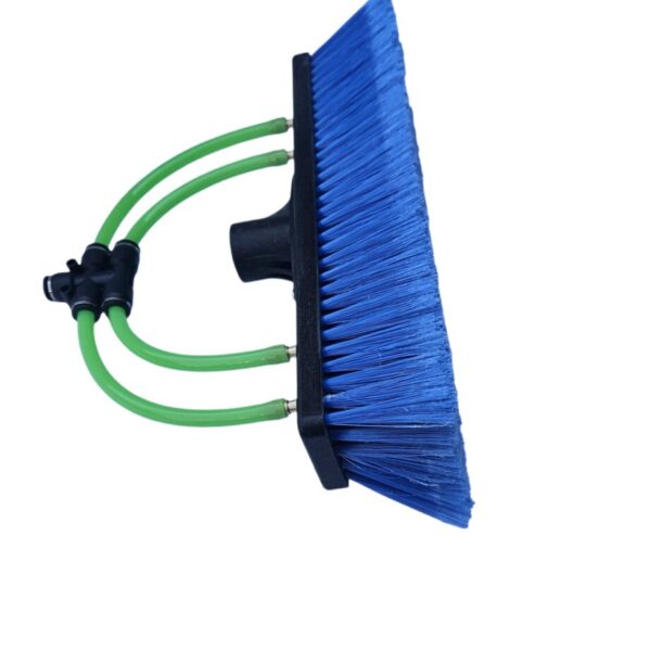 Flocked brush
